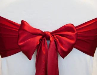 Ruby Red Satin