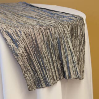 Charcoal Crinkle Runner
