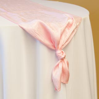 Light Pink Crushed Runner