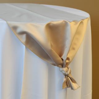Champagne Satin Runner