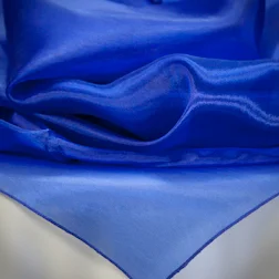 Royal Blue Organza Topper