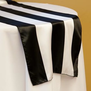 Black & White Stripe Runner