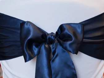 Navy Satin