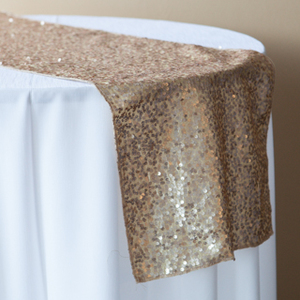 Gold Sequin Runner