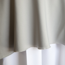 Silver Available In: Rounds: 90”|108”|120”|132” Squares: 54”|84” Banquets: 60”x120”|90”x132”|90”x156” Napkins: 20”x20”