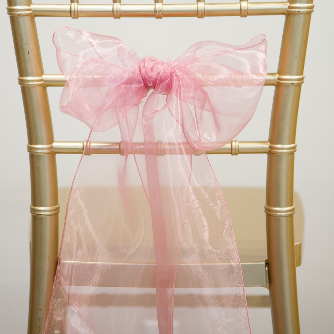 Dusty Rose Organza