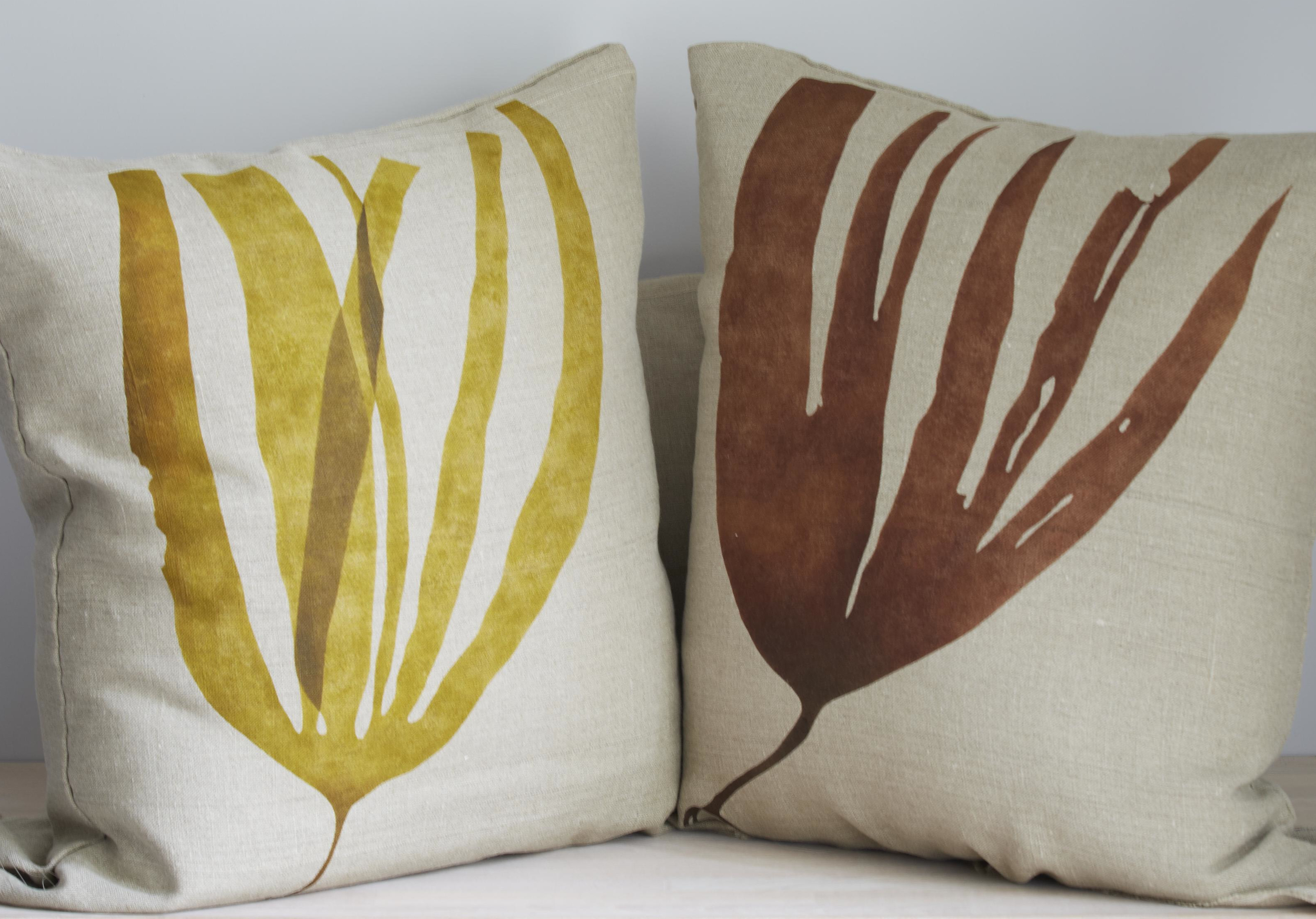Seaweed cushions © Francesca Chalk