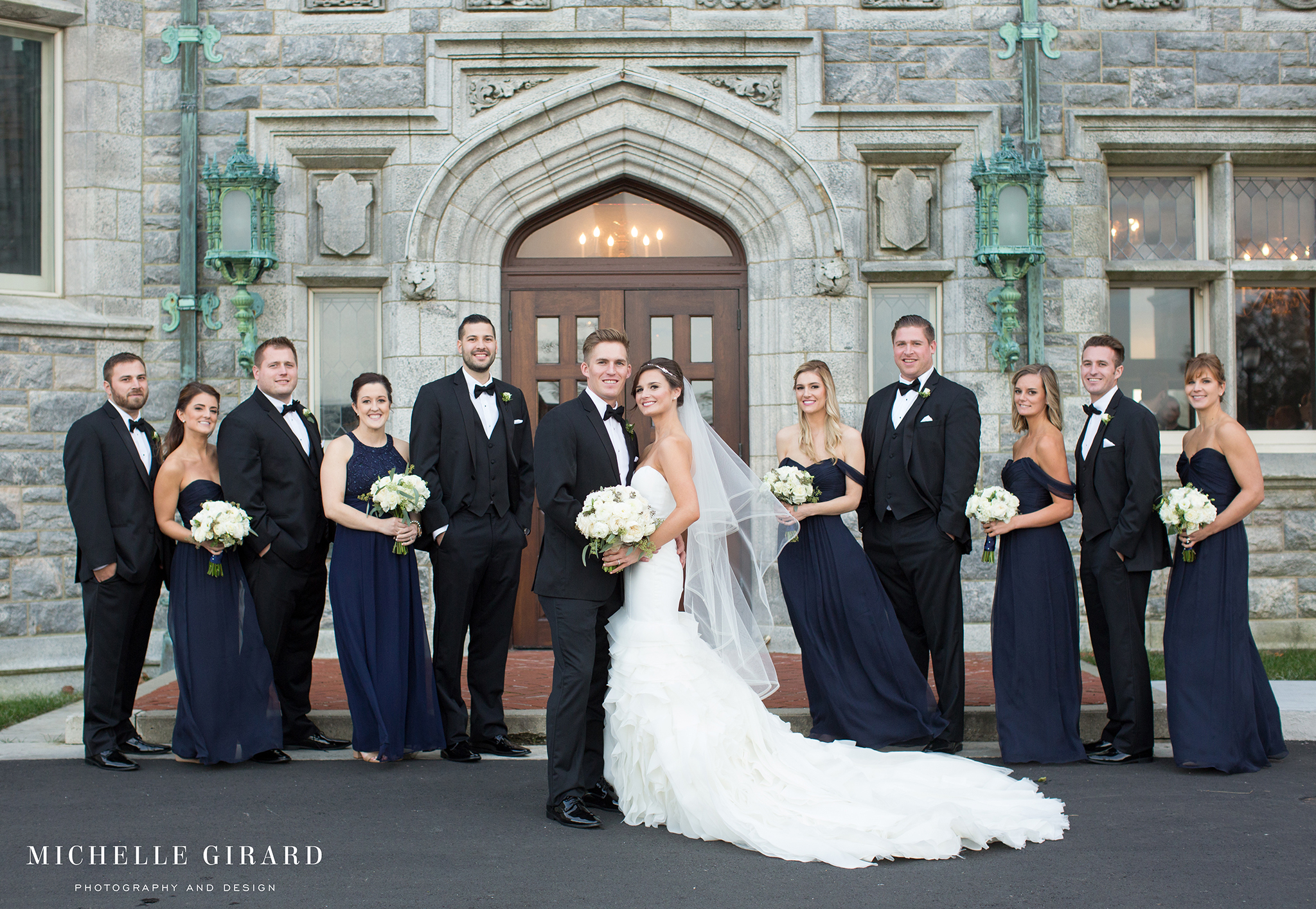 Fall Wedding Reception at The Branford House in Groton, CT :: Ceremony ...
