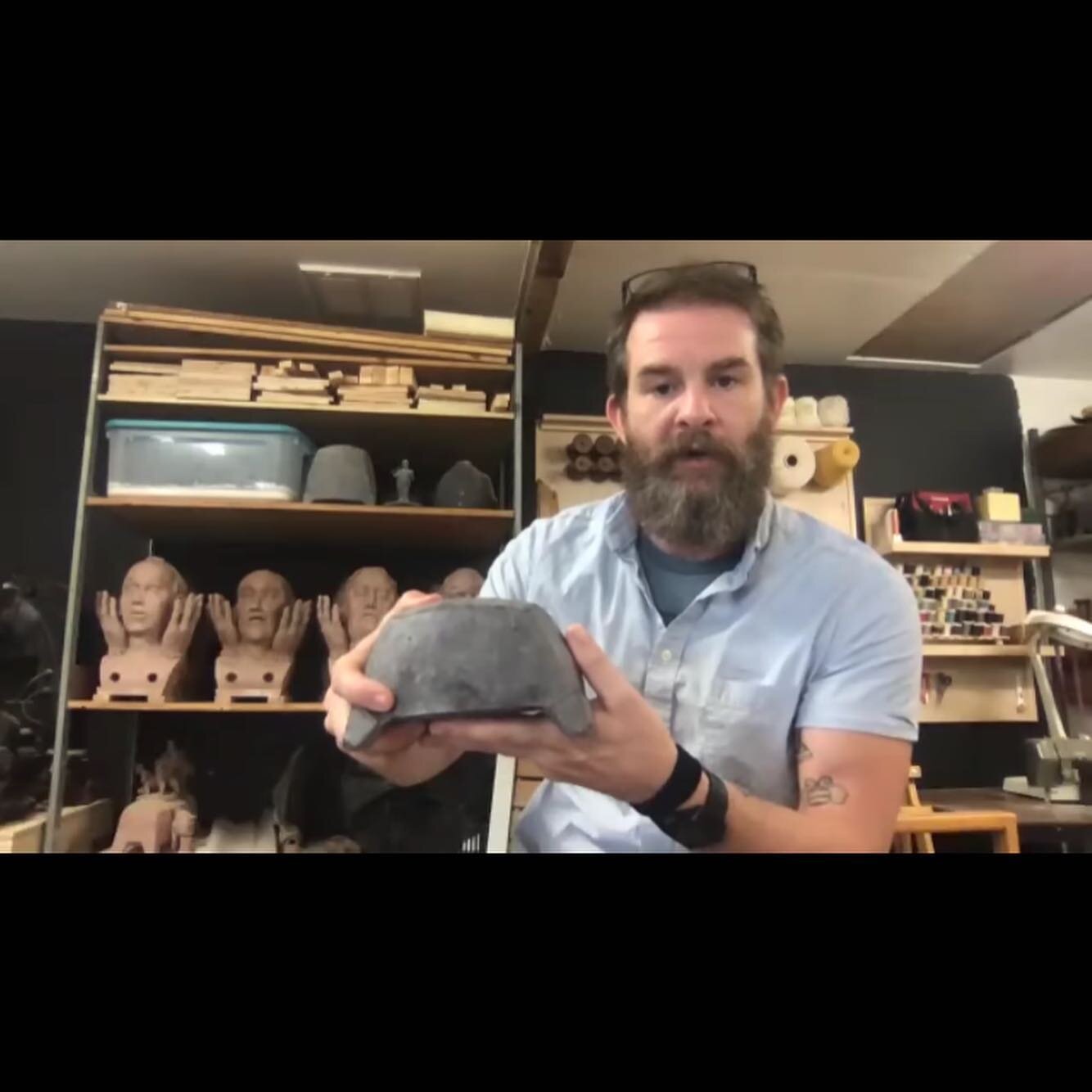 Screen shots of a video from Arrowmont&rsquo;s Meet the Artist series to promote the artist auction. This years auction is more important than most for obvious reasons, please go take a look and support a special place! I&rsquo;m ambivalent about any