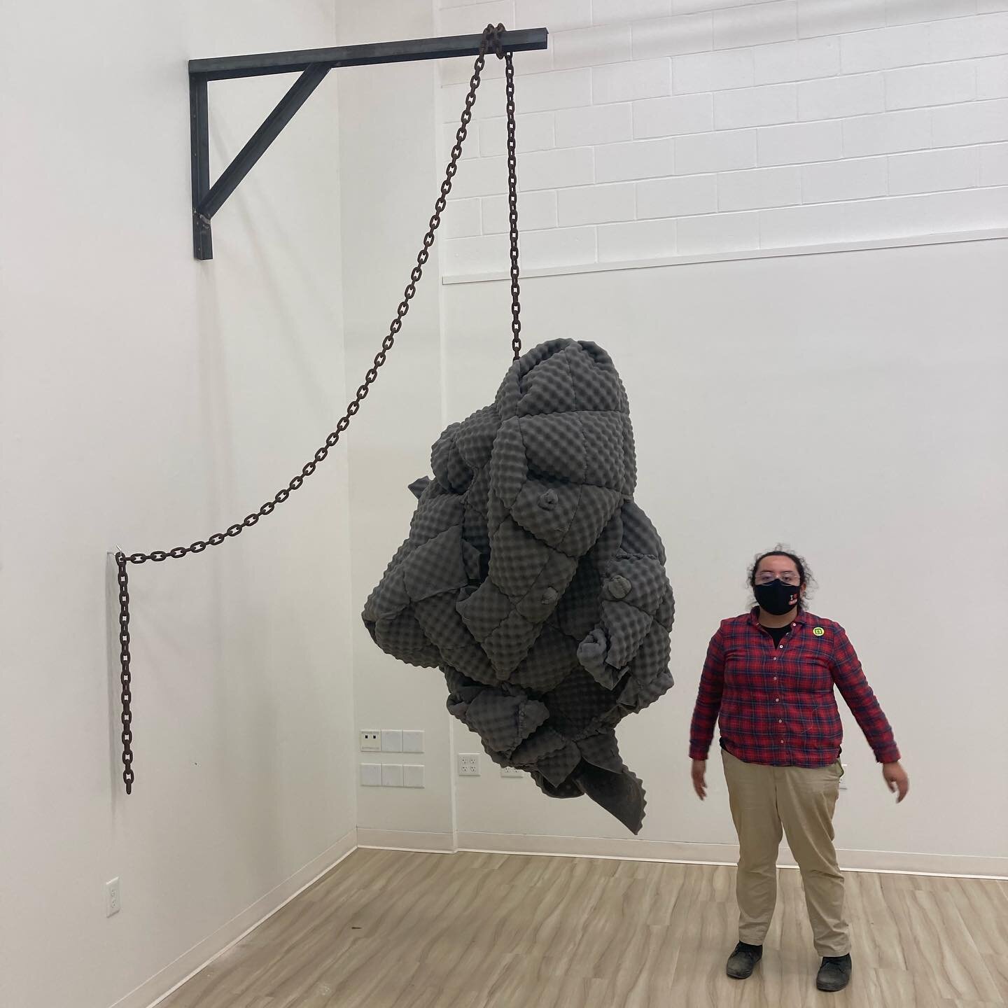 Install shots of the sculpture faculty/grad show at Victoria college. Will have some better images later. Opening reception March 9th. @jakinegreros @amelia.c.key @oliviahinkel @hillstudioart @lbajuyo @tamucc3d #victoriacollege