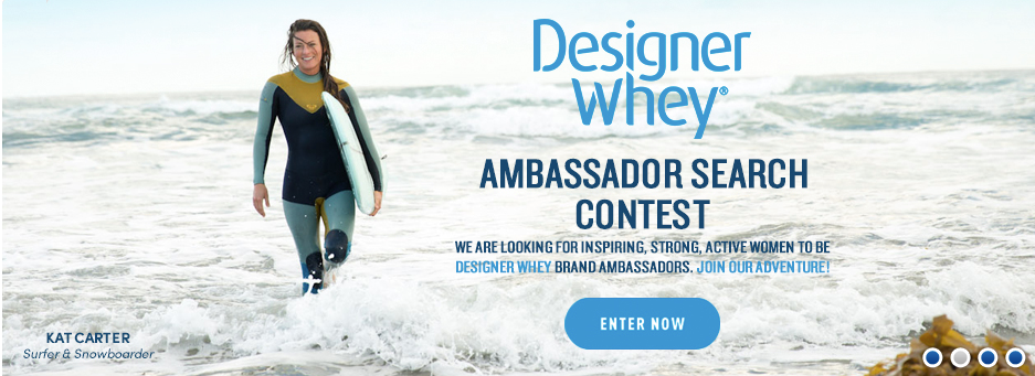 Designer Whey Ambassador Campaign