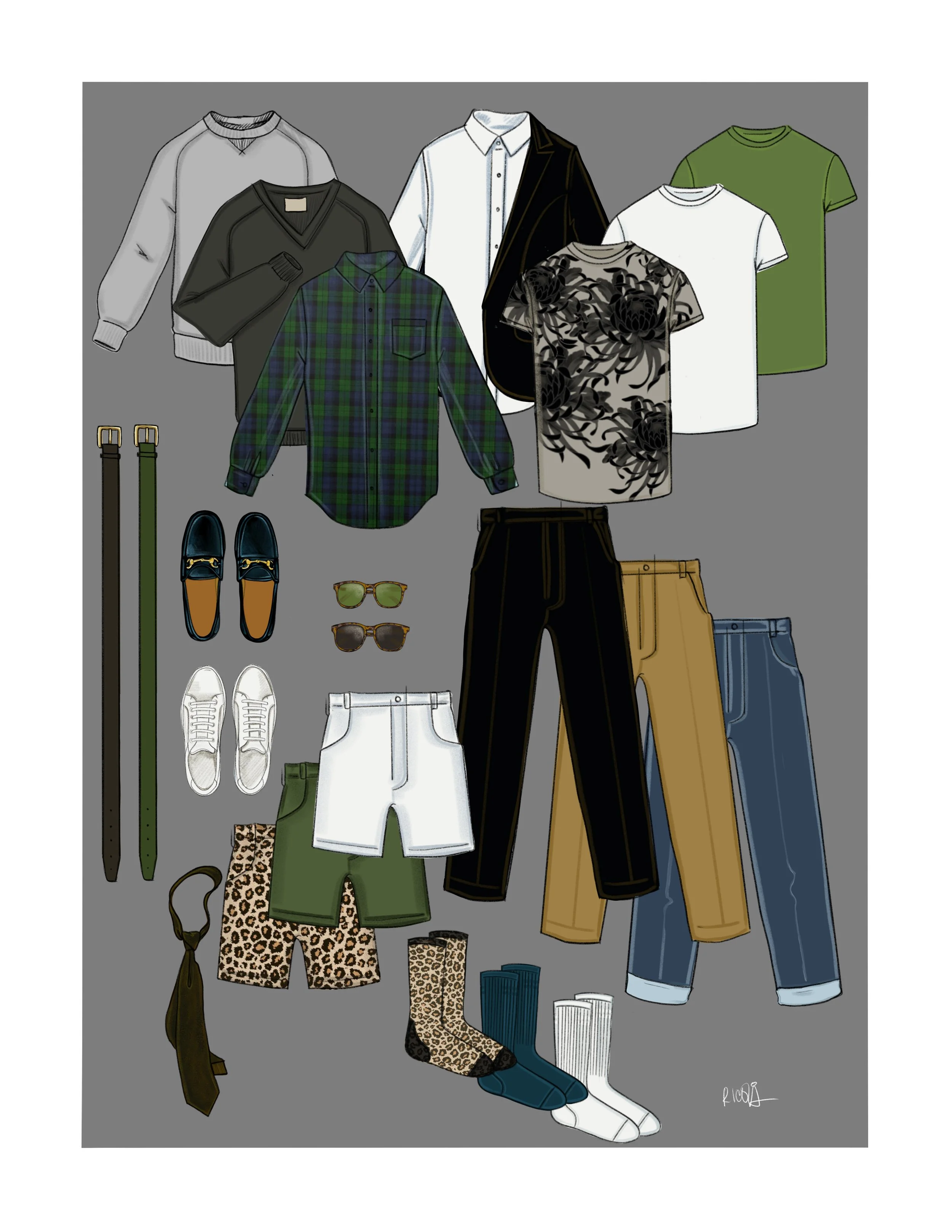 Concept Illustration - West Hollywood