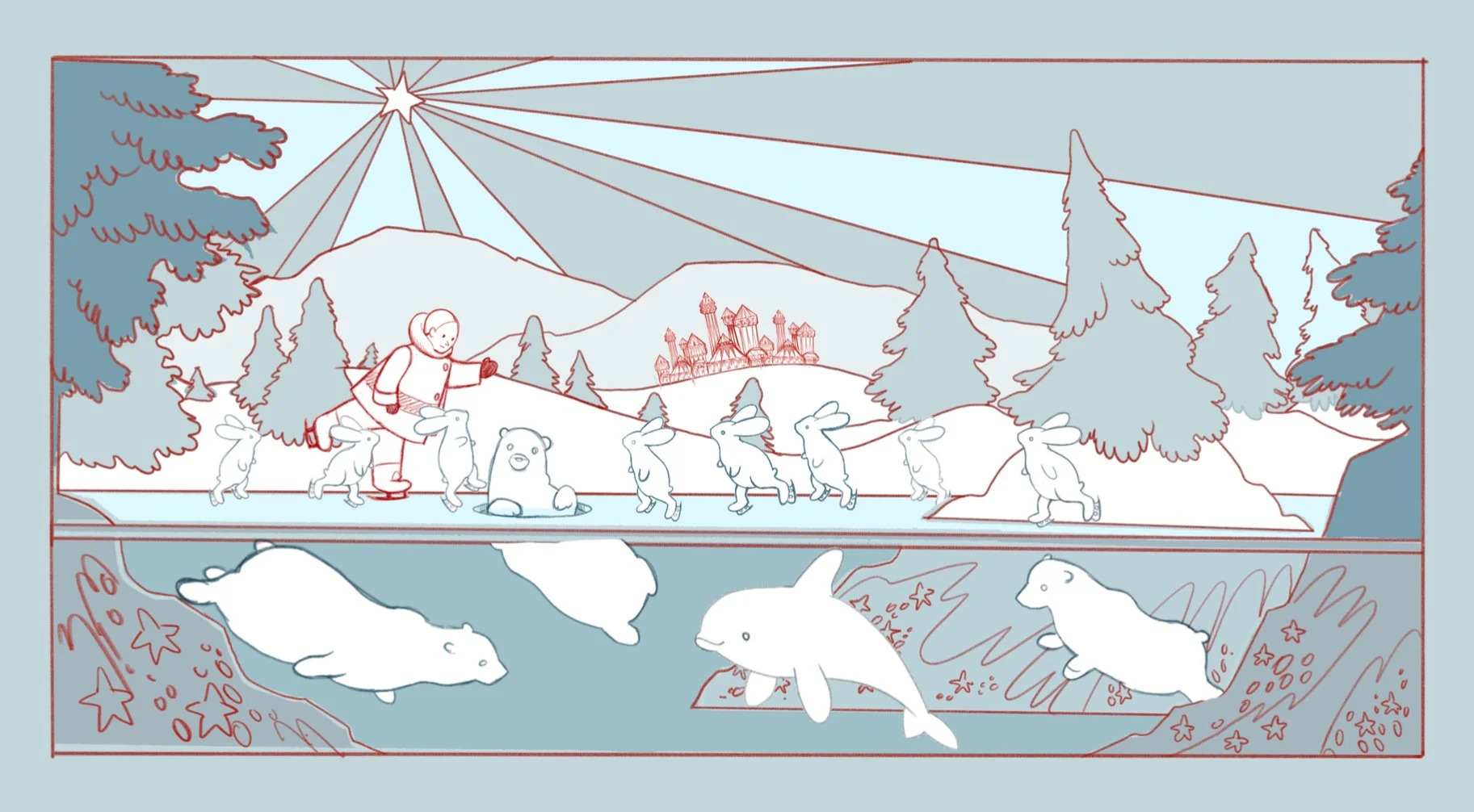 Concept Art - Macy's Holiday 