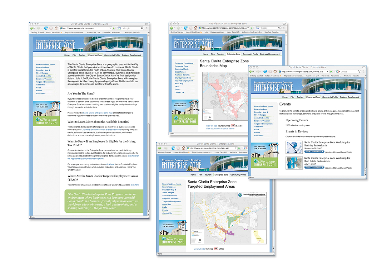 Enterprise Zone Website