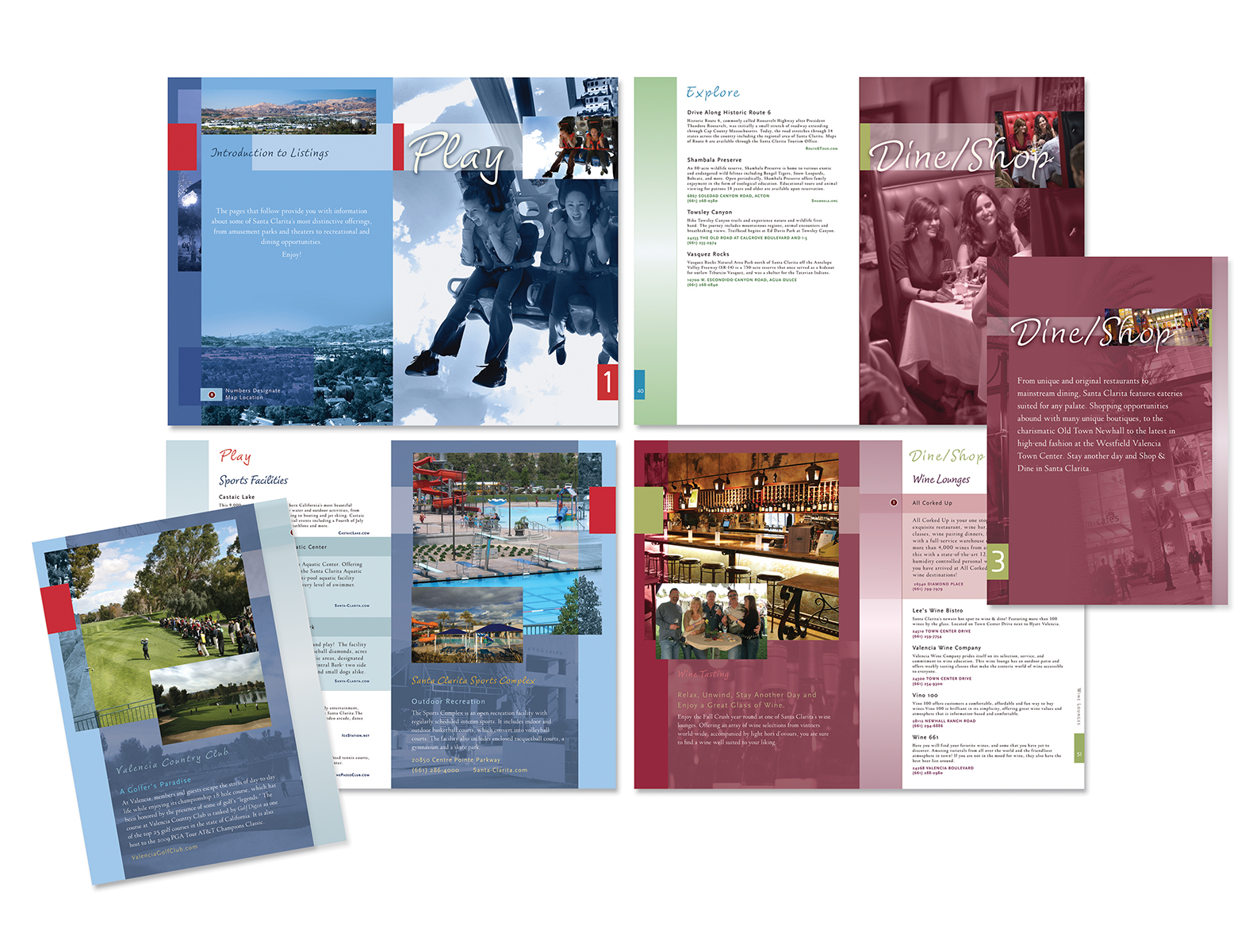 First Place, Printed Publications - Guides: Santa Clarita Tourism Guidebook