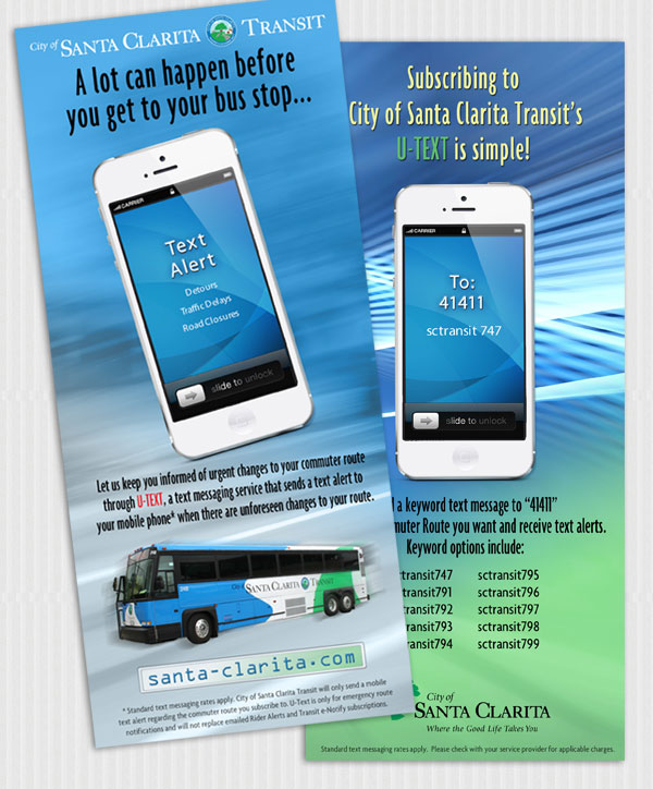 Direct Mail and Advertising for Transit Programs.