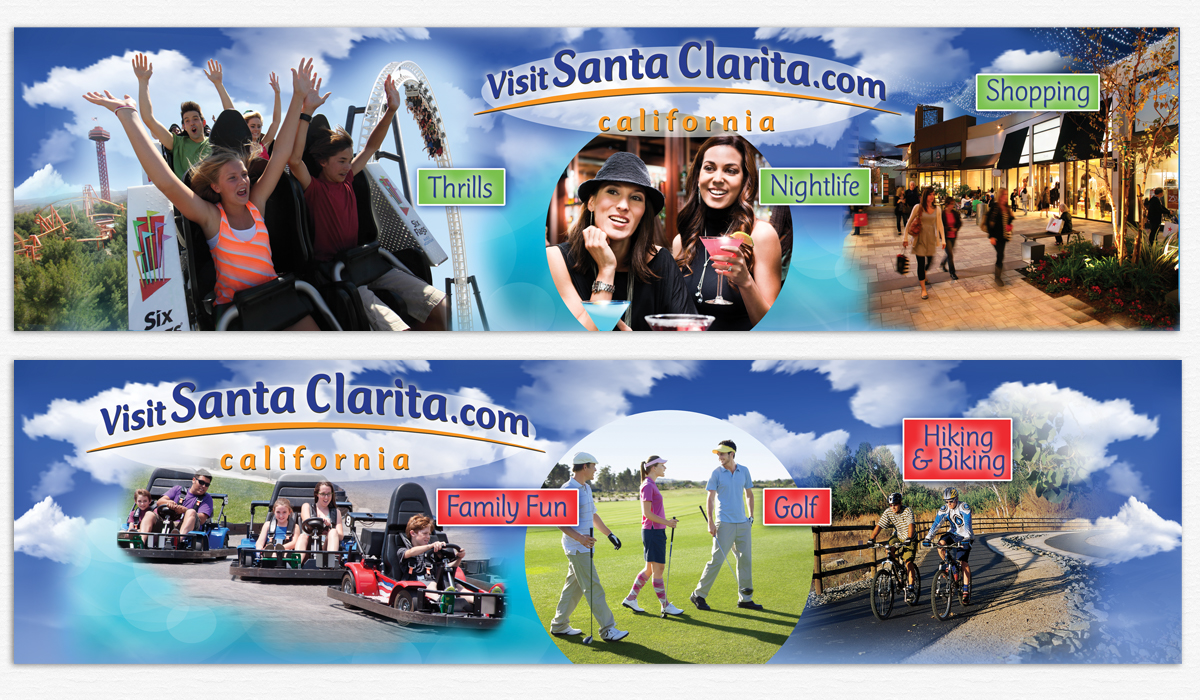 Bus Shelter Posters for New Branding Program