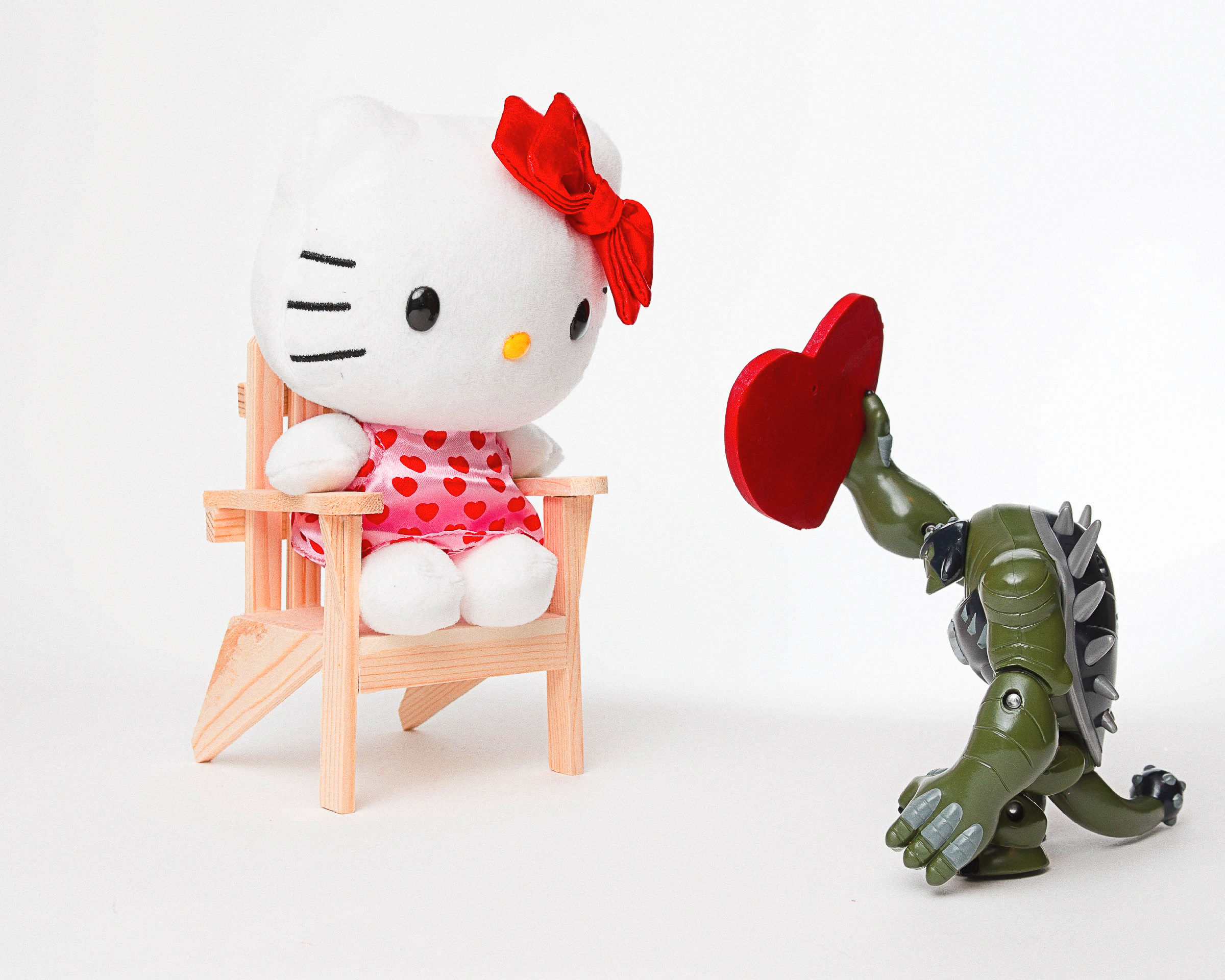 Miss Kitty finds an unexpected suitor vying for her affections on Valentines Day.