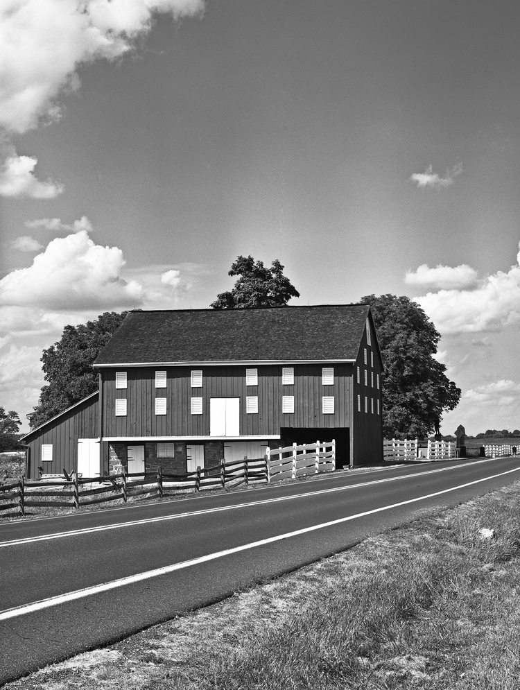 The Joseph Sherfy Farm at Gettysburg.