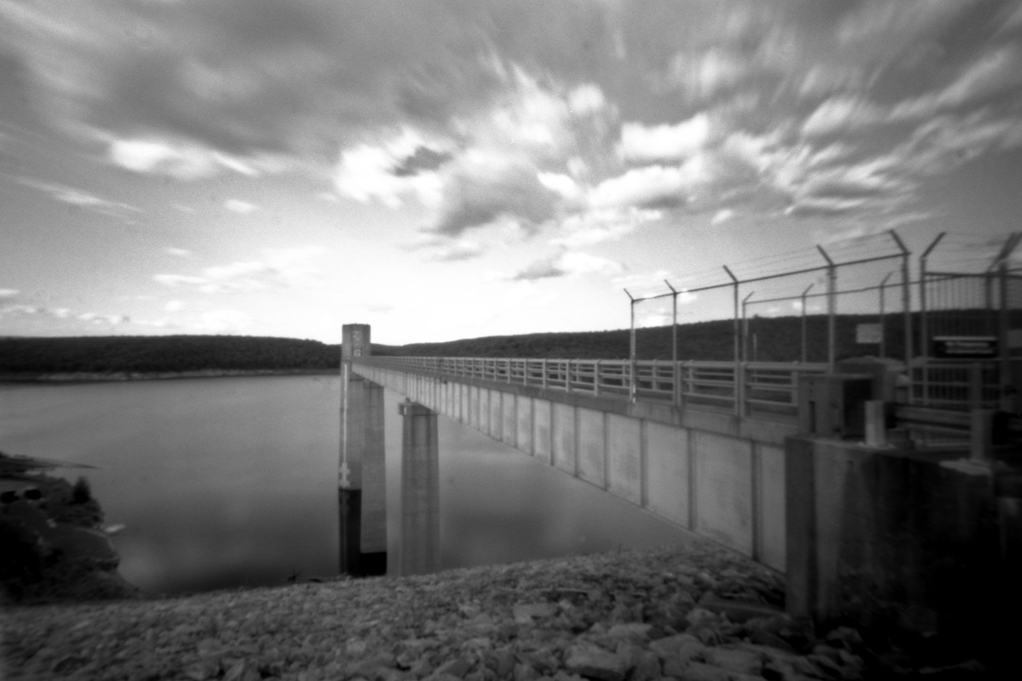  Francis Walter Dam.&nbsp; Carbon County, Pennsylvania.&nbsp; Zero Image 6x9. 