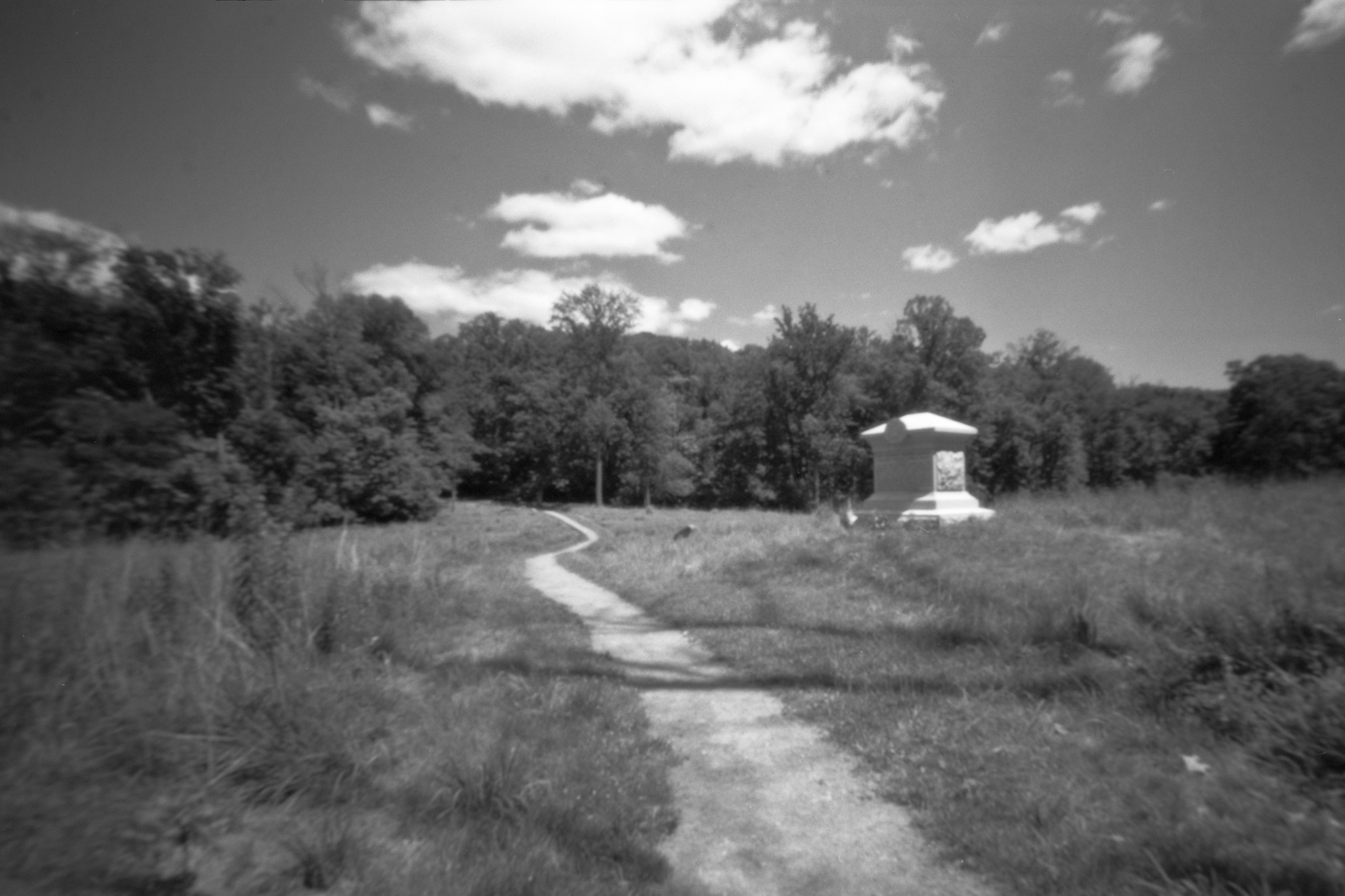 Gettysburg National Military park. Gettysburg, Pennsylvania. Zero Image 6x9.