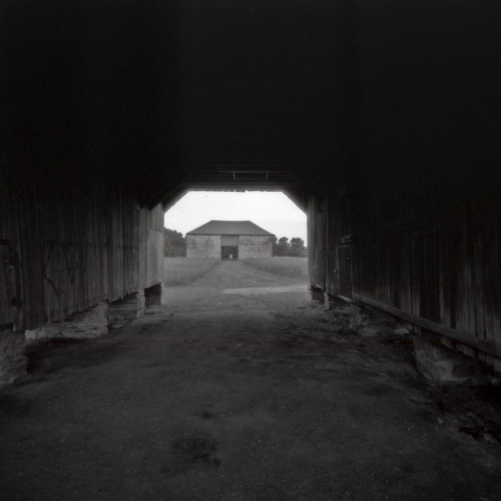 Best Farm at Monocacy National Battlefield. Frederick, Maryland. Pinhole Printed Flyer 6x6.