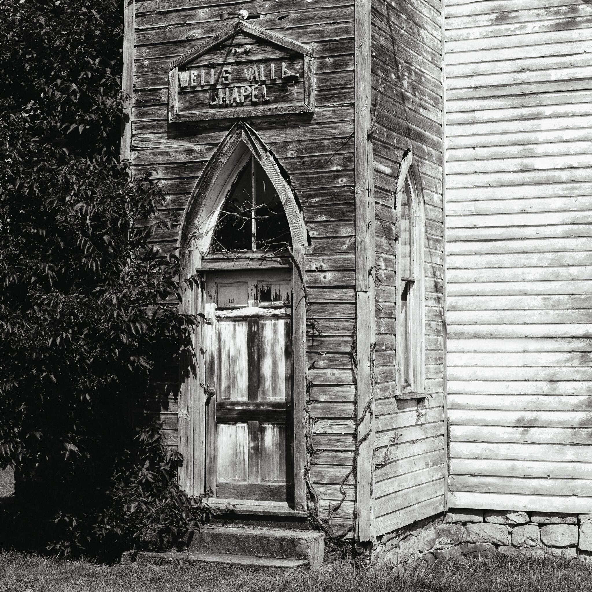  The Wells Valley Chapel, built in 1853.   