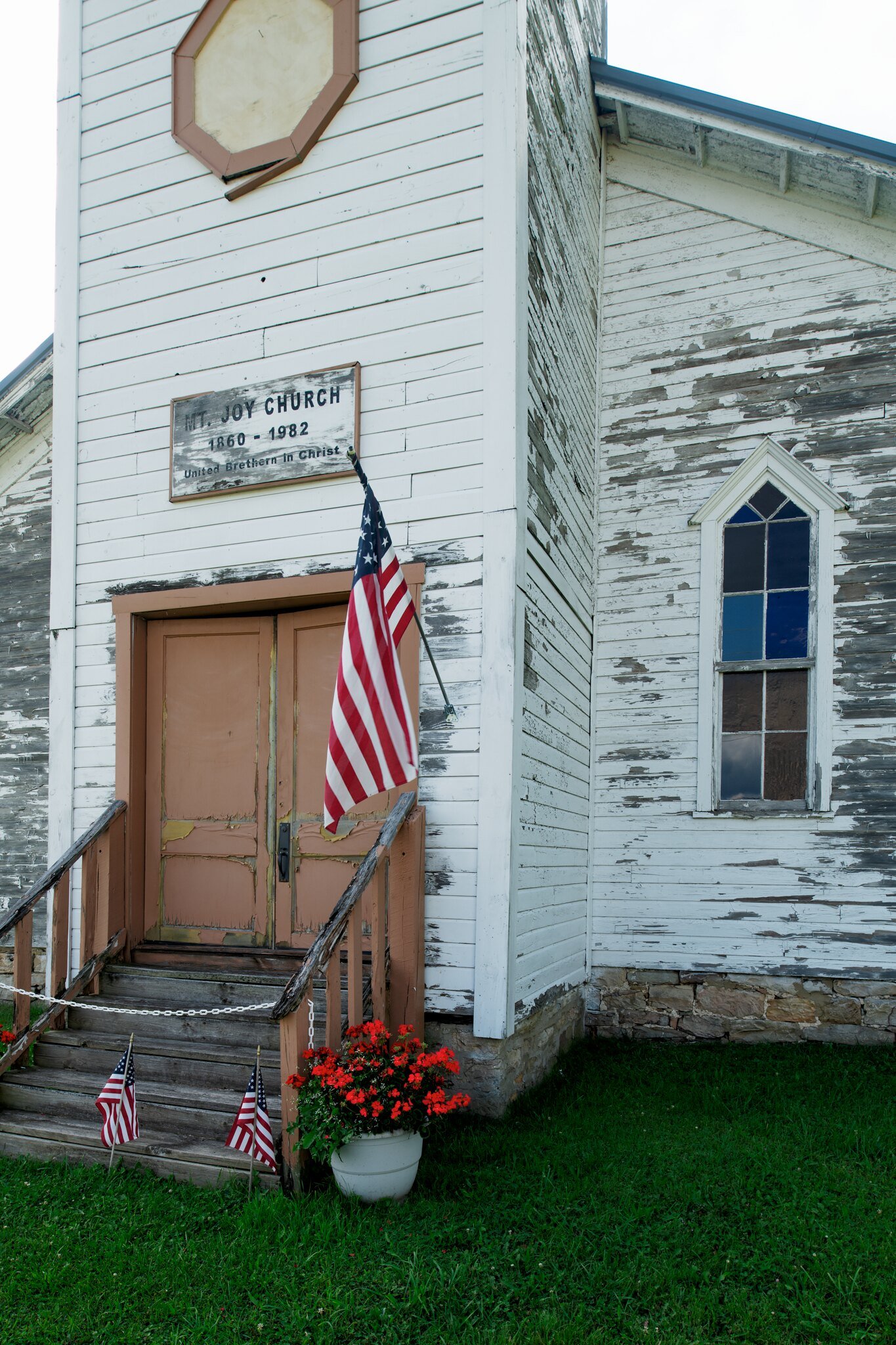  Mt Joy Church, PA.  Built 1860. 