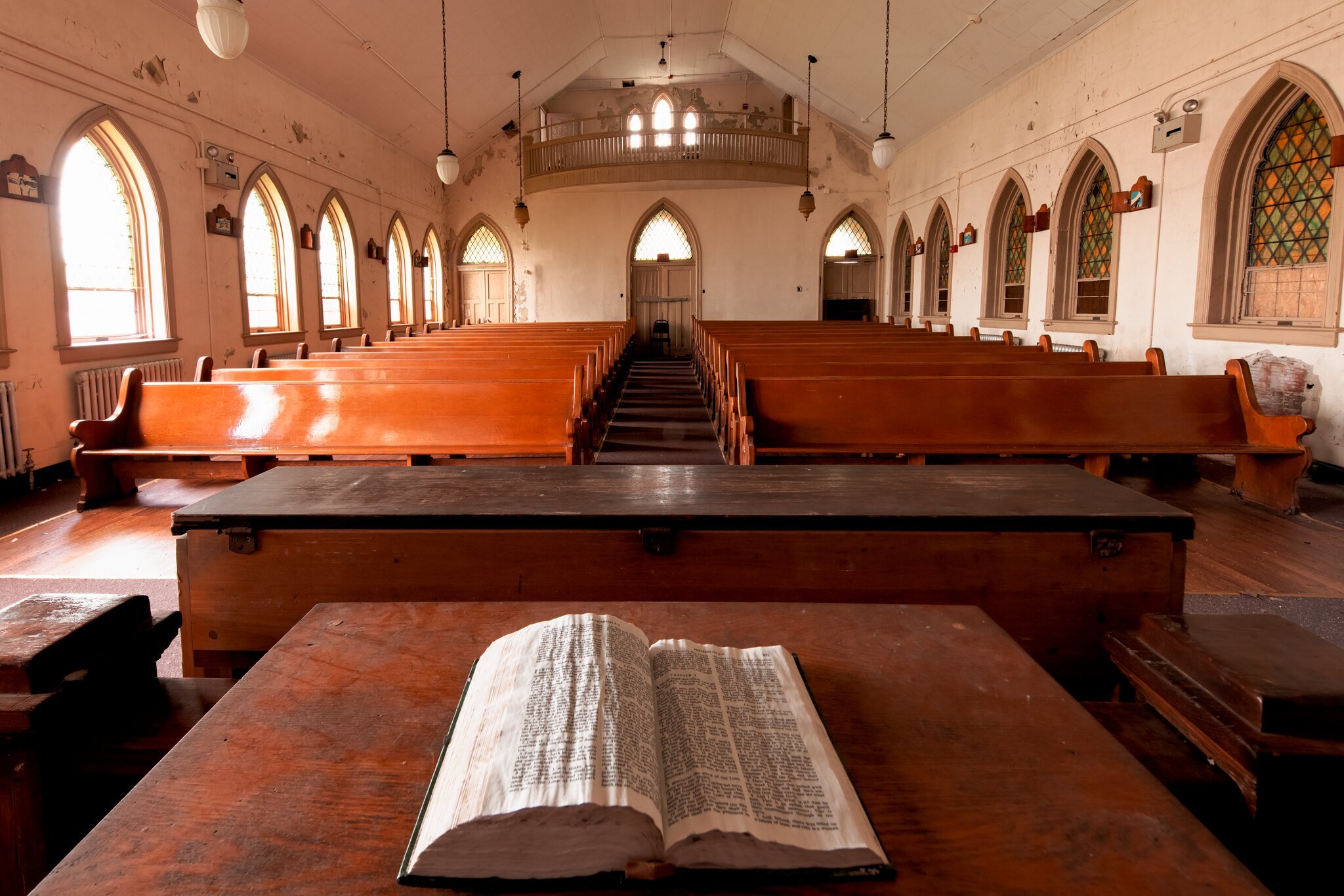  The chapel at Cresson Sanitorium/Prison in Cresson, Cambria County, PA.  Built 1913. 