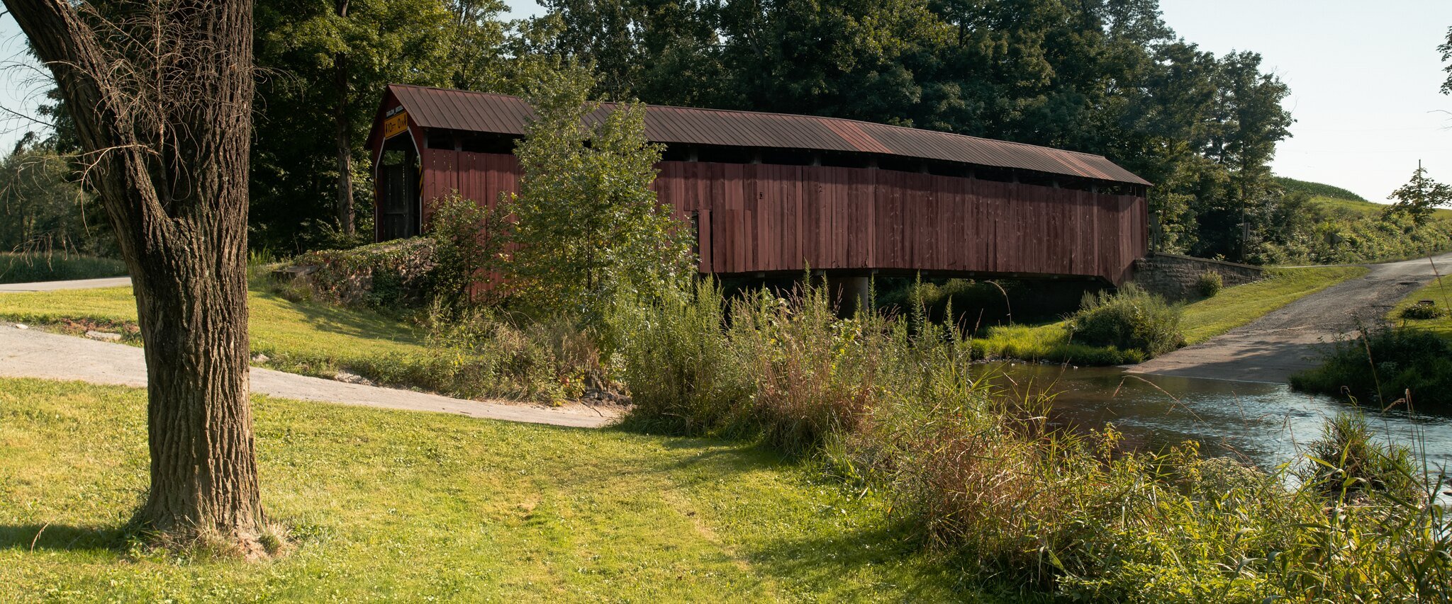  Enslow Covered Bridge in Jackson Township, Perry County, PA.  Built in 1904. 
