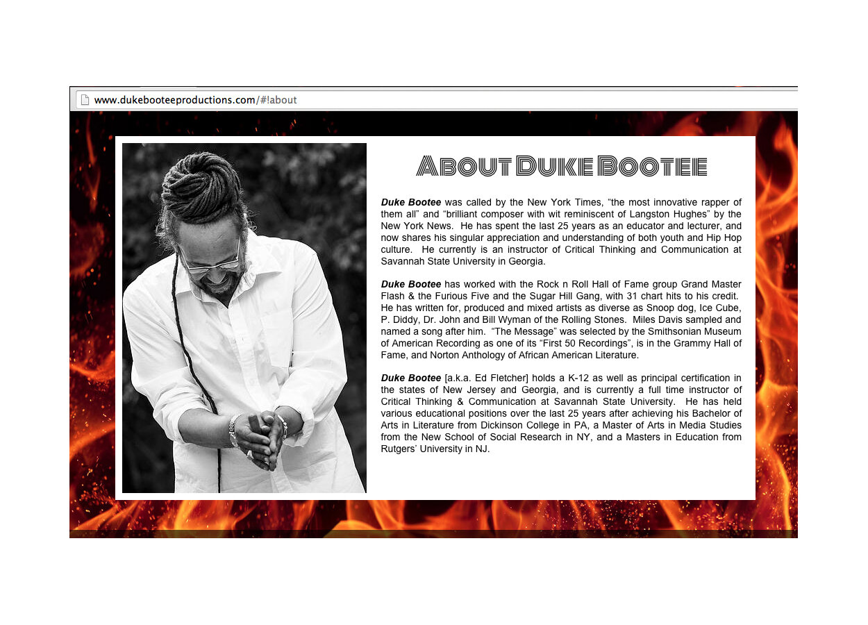 Duke Bootee Co-Writer of The Message Dead at 69
