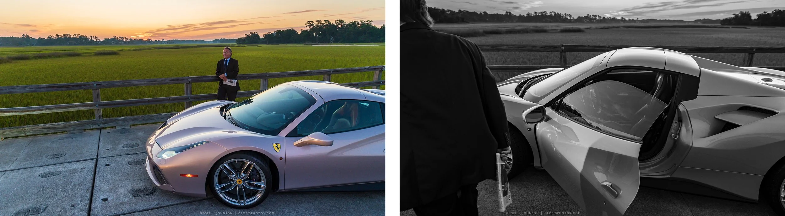 Dr. Greco with his 2019 Ferrari 488 Spider