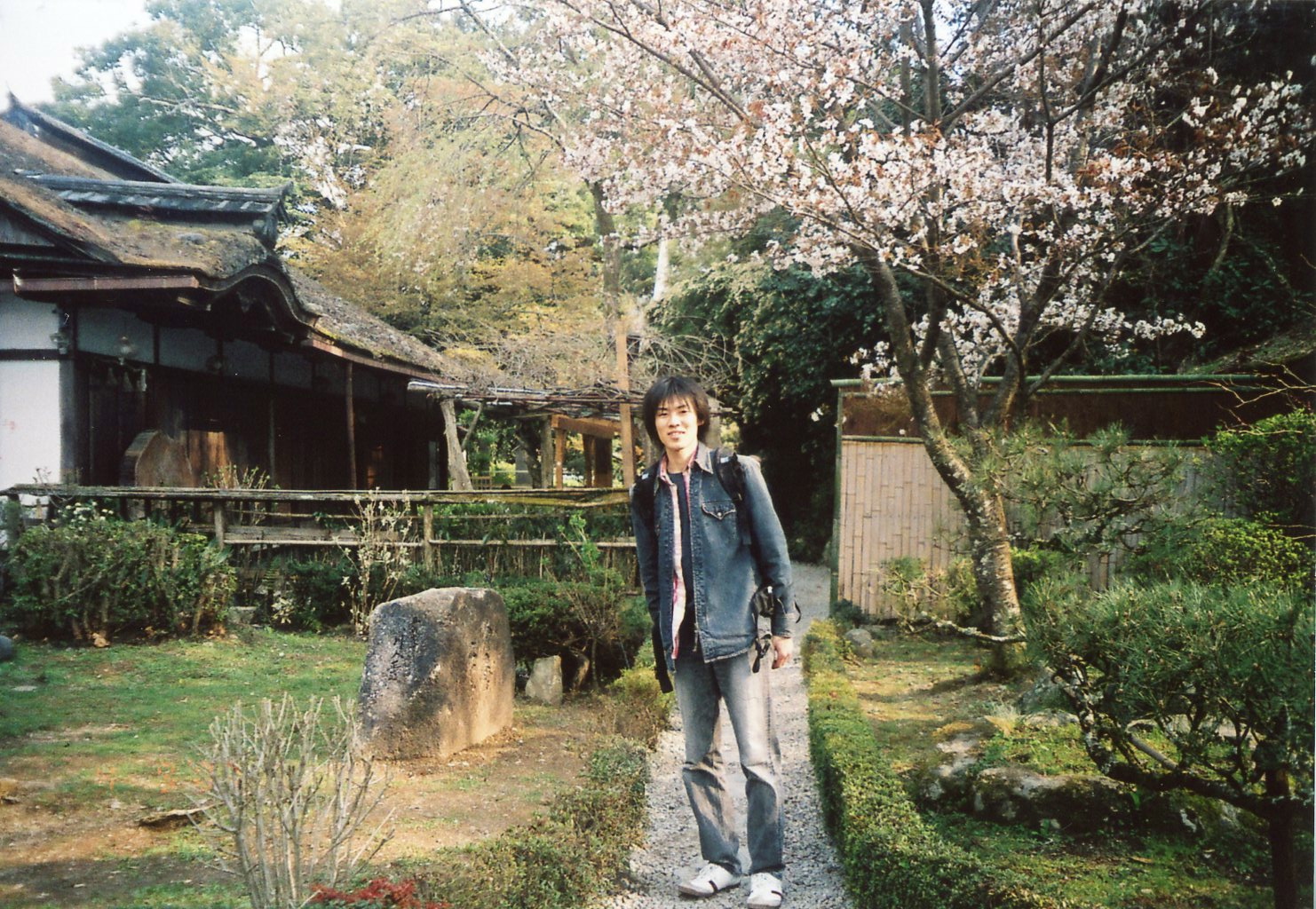 吉水神社にて At Yoshimizu Shrine, Yoshino, Nara, Japan