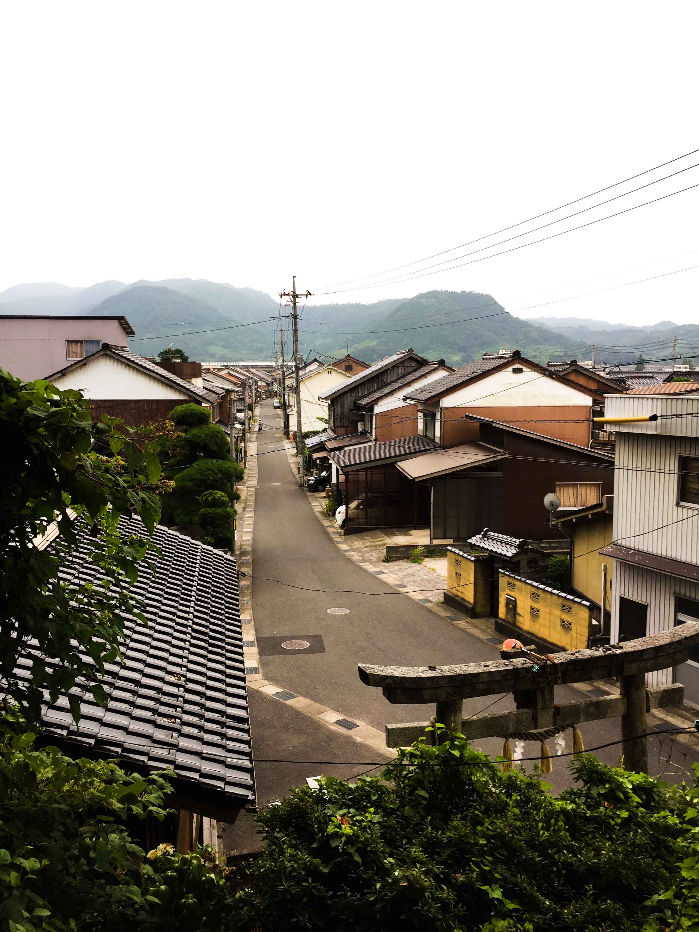 「松崎神社より」 iphone snapshot edited with Lightroom