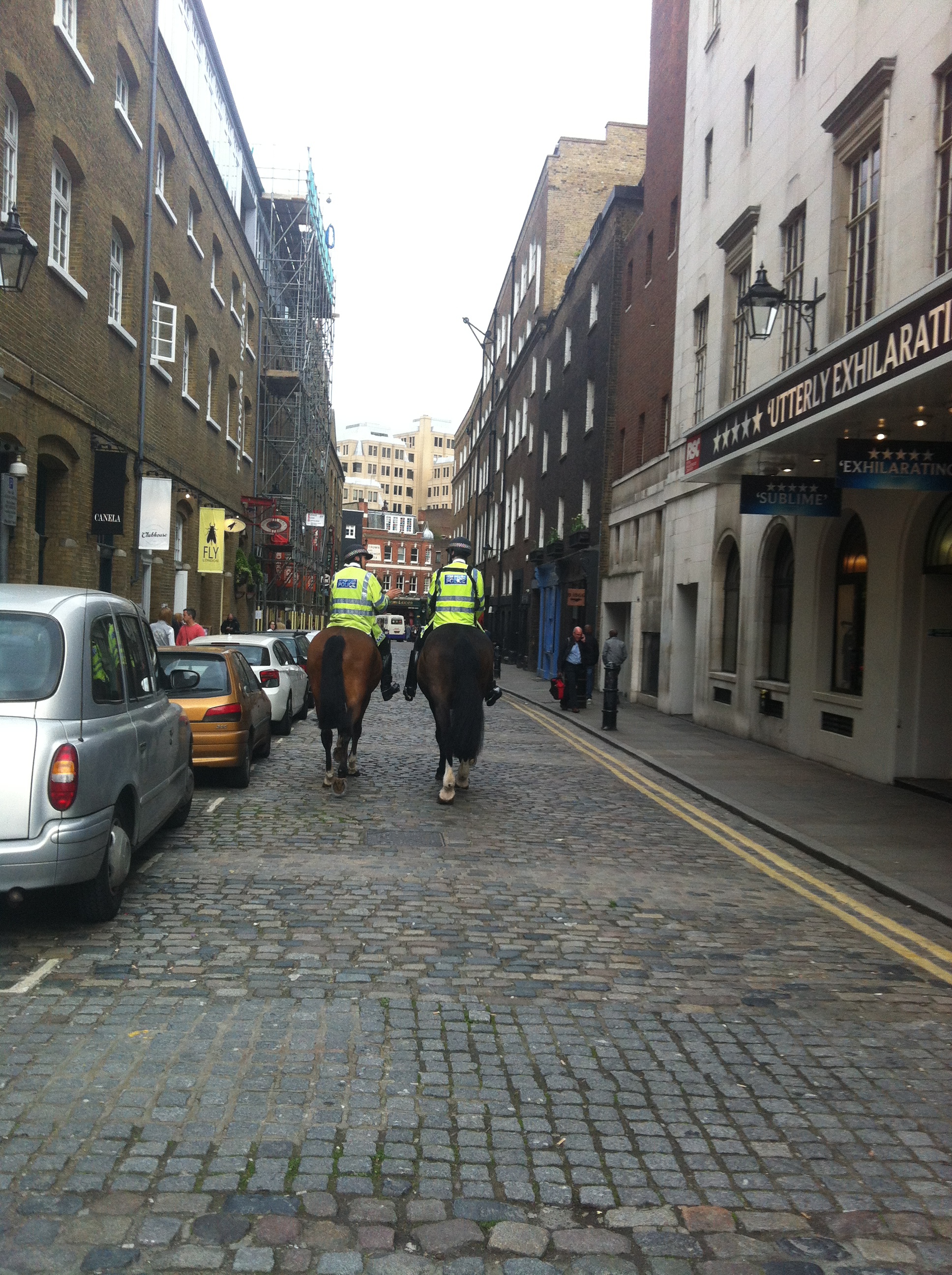 Just out for a leisurely patrol ...