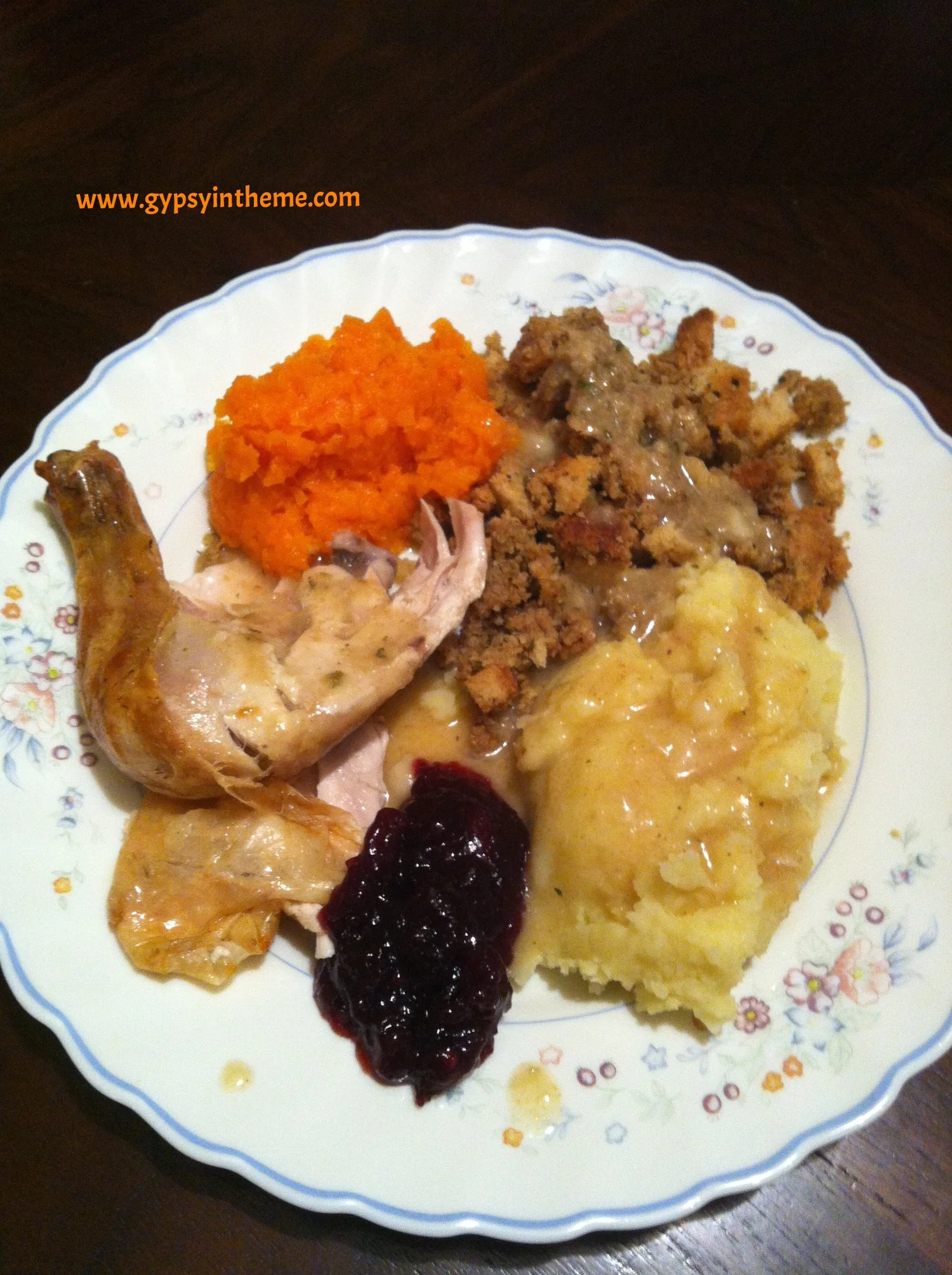 The chicken that was destined to be turkey ...