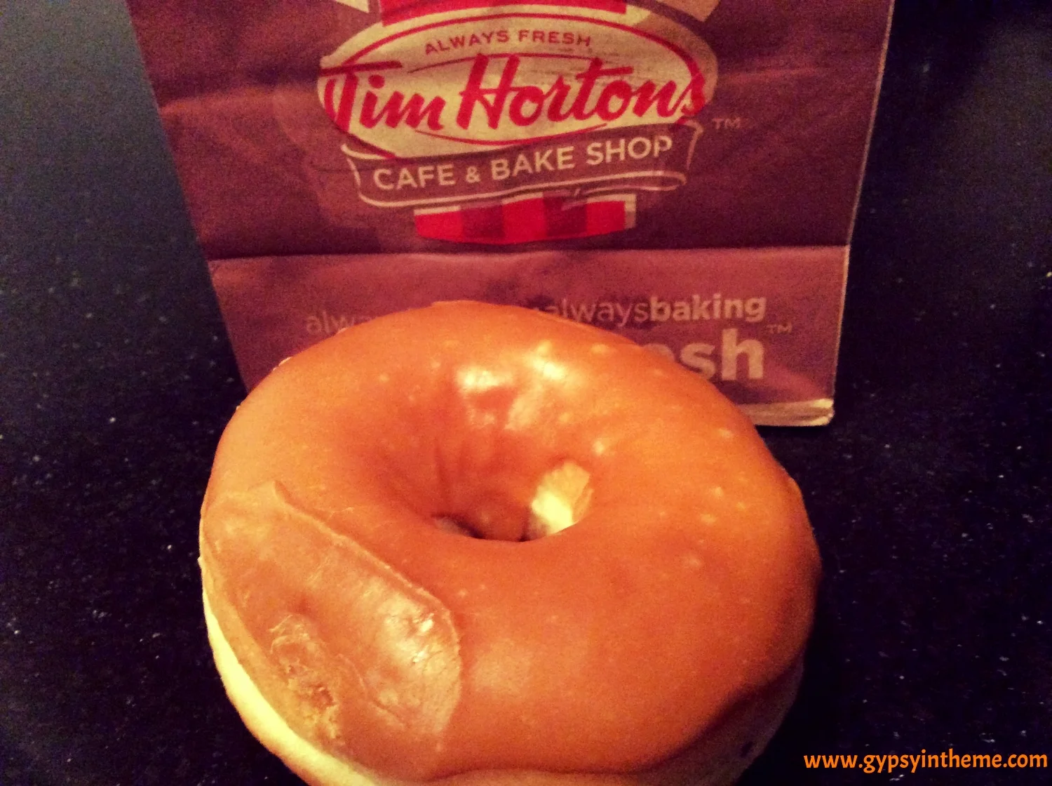 I mean, just how Canadian do you expect your Canadian Maple donut to be if you take the maple away folks?