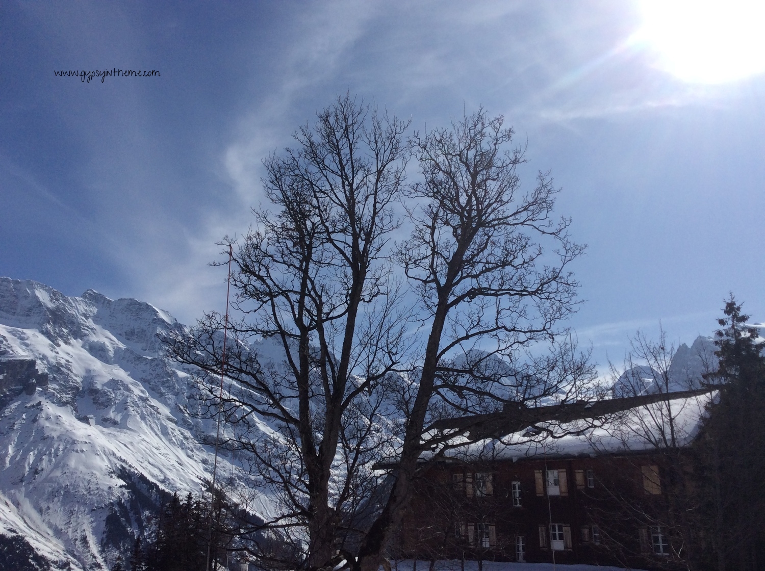 This is the view. Every day. For two weeks. Sigh .....