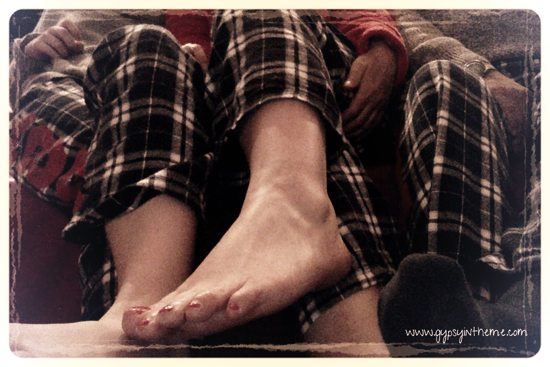 Matching pj bottoms make vacations WAYYYYY cool.