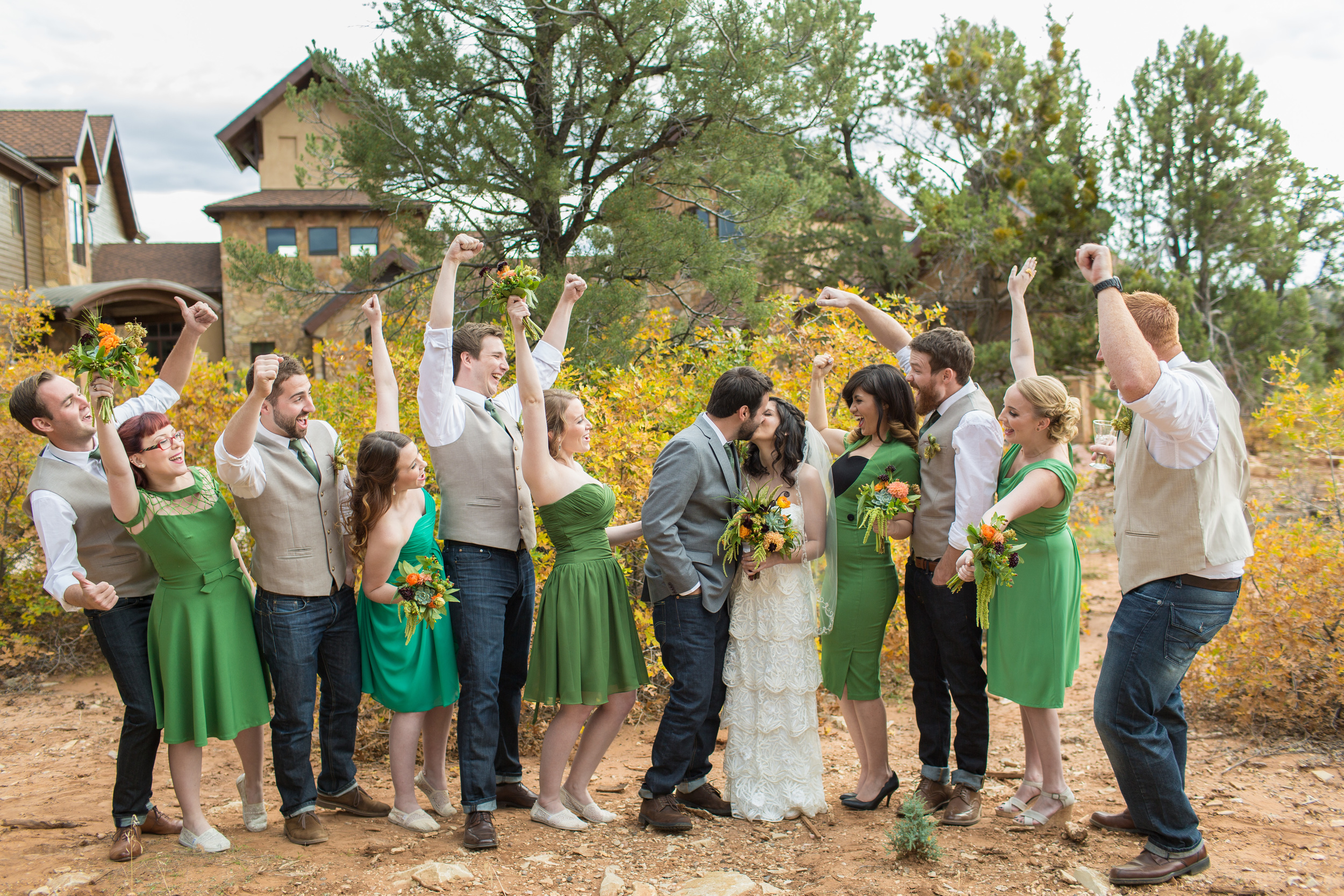 fall zion national park wedding — Tyler Rye Photographer