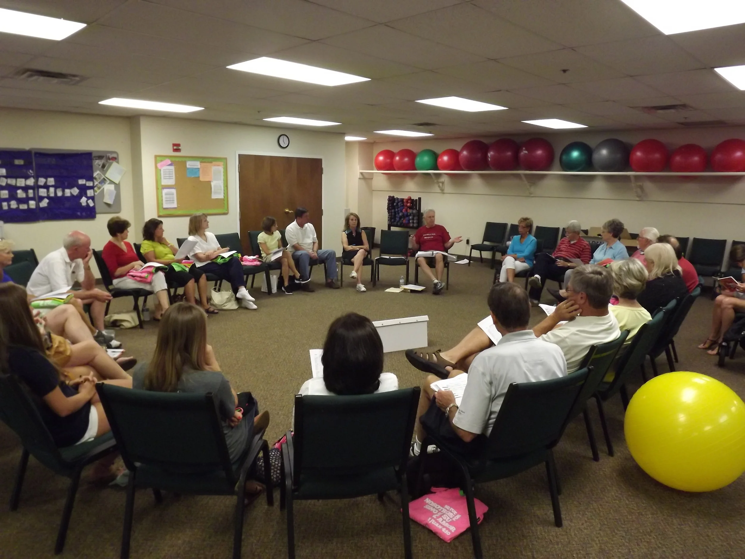 The team members have been meeting to prepare for the mission "festivals" and lift up their plans in prayer.