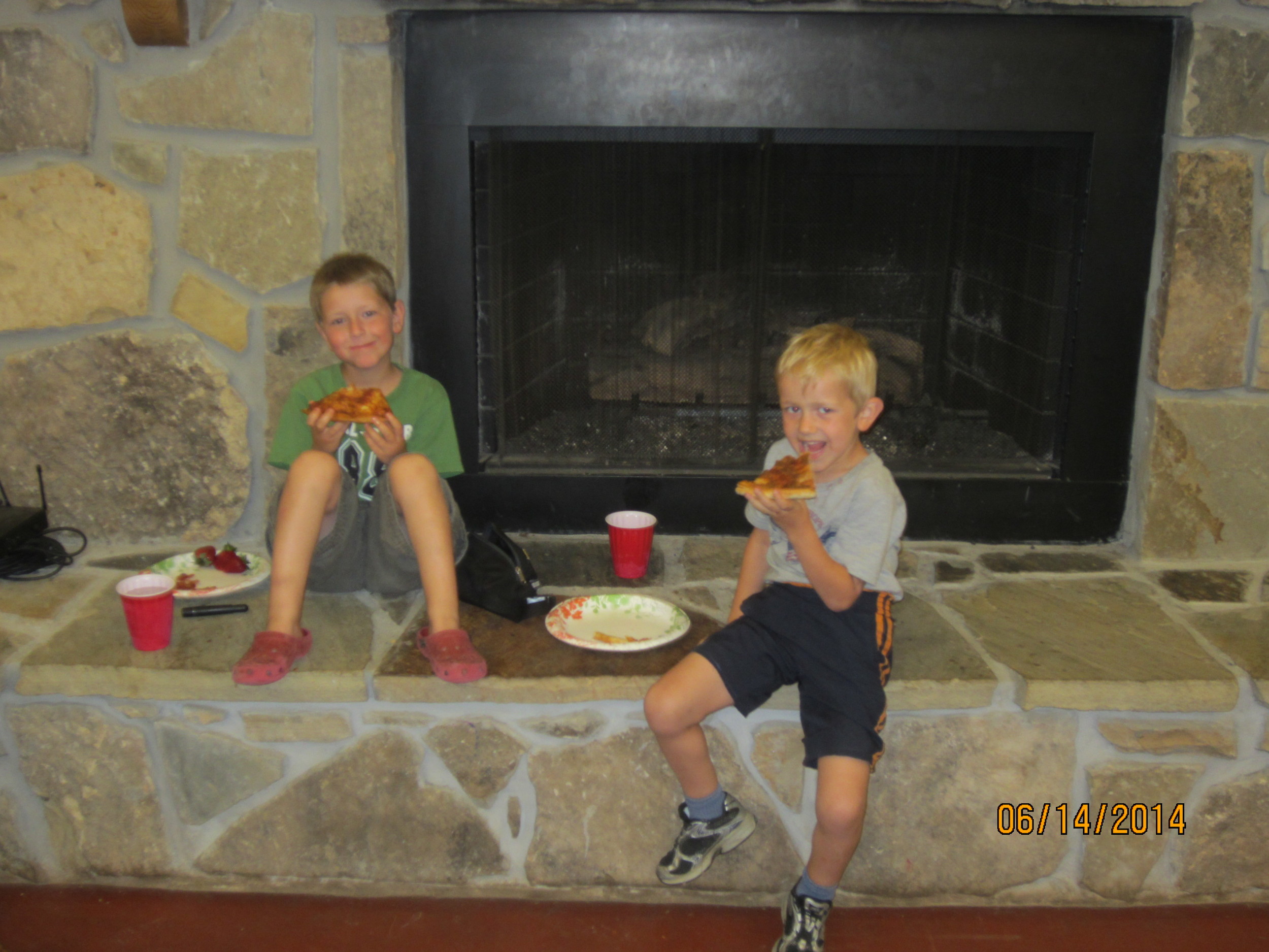 Yes, the pizza was greatly appreciated and devoured quickly.