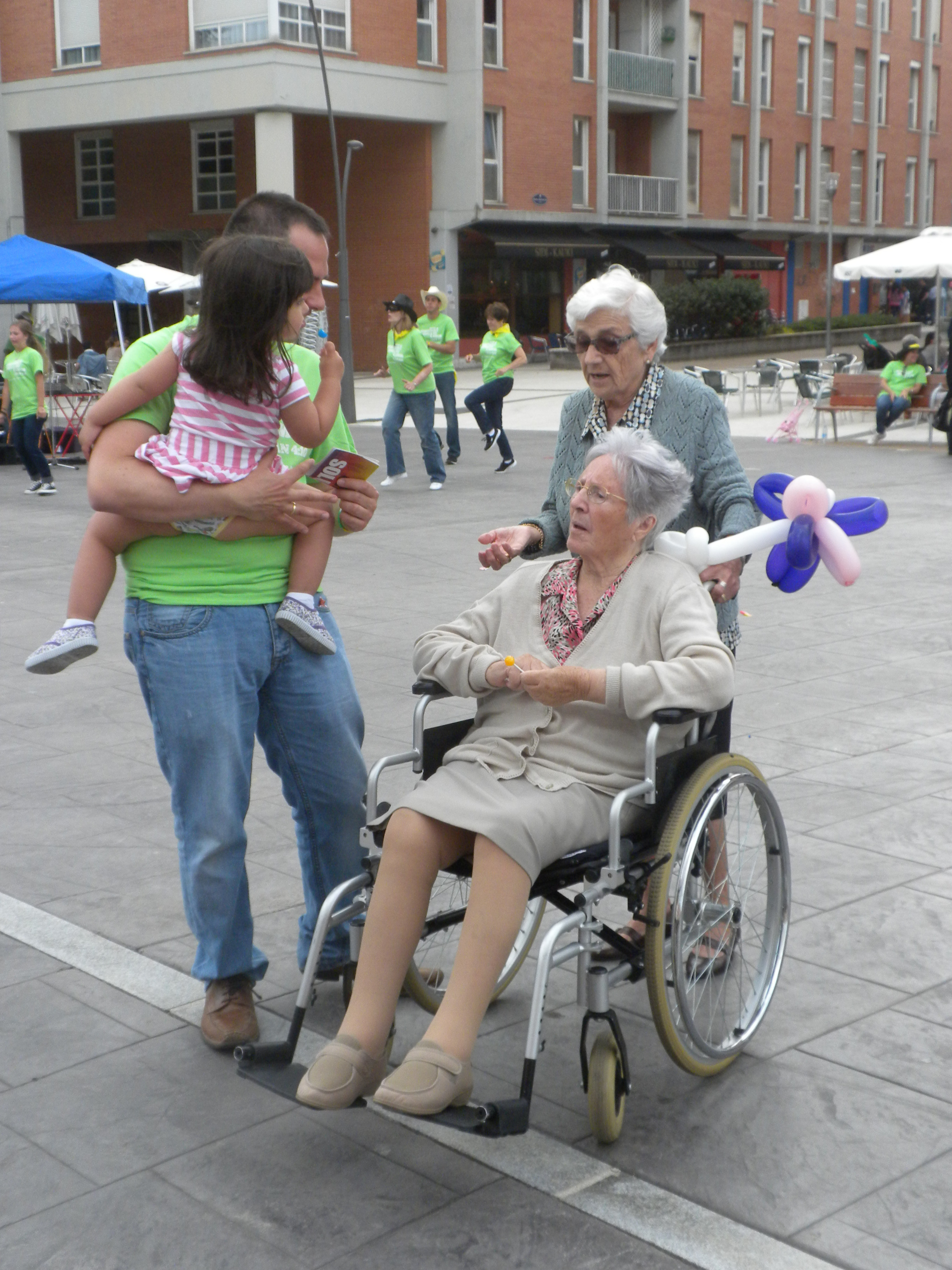 Young and old alike heard the gospel. God's loving Spirit can penetrate any and all hearts. 