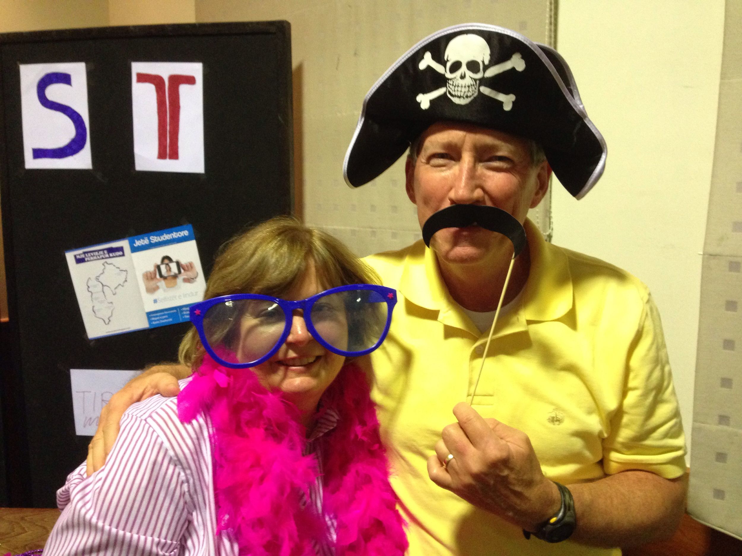 Even the team leaders had fun at the Photo Booth!