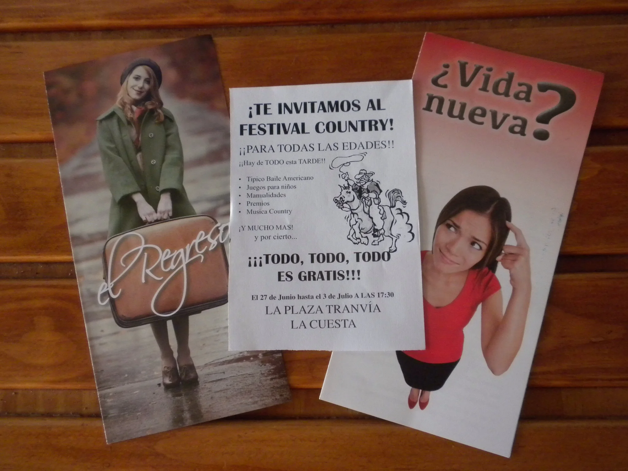 These are the materials that we were distributing.