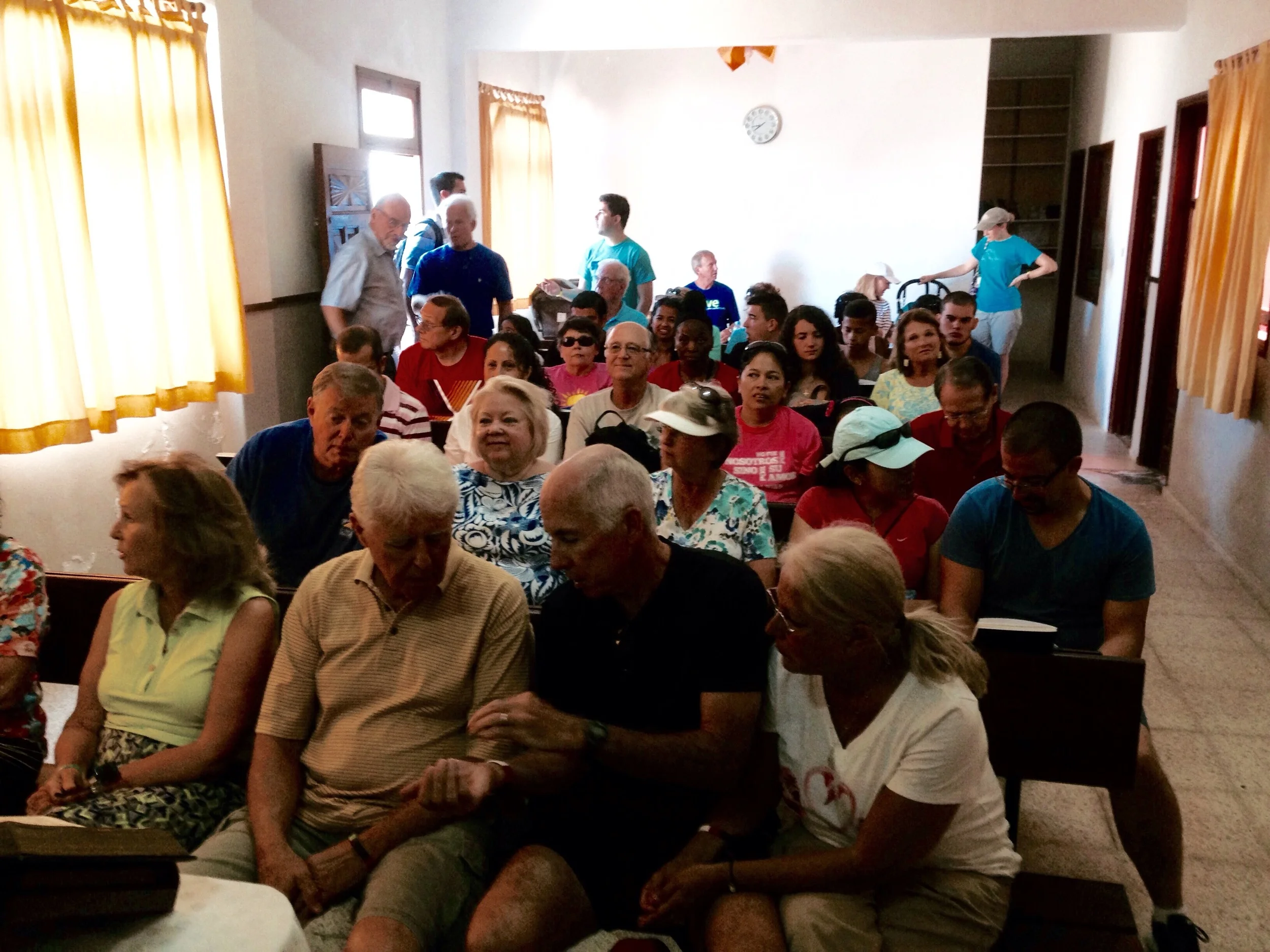 Pastor Miguel wanted us to see the church in Icod.