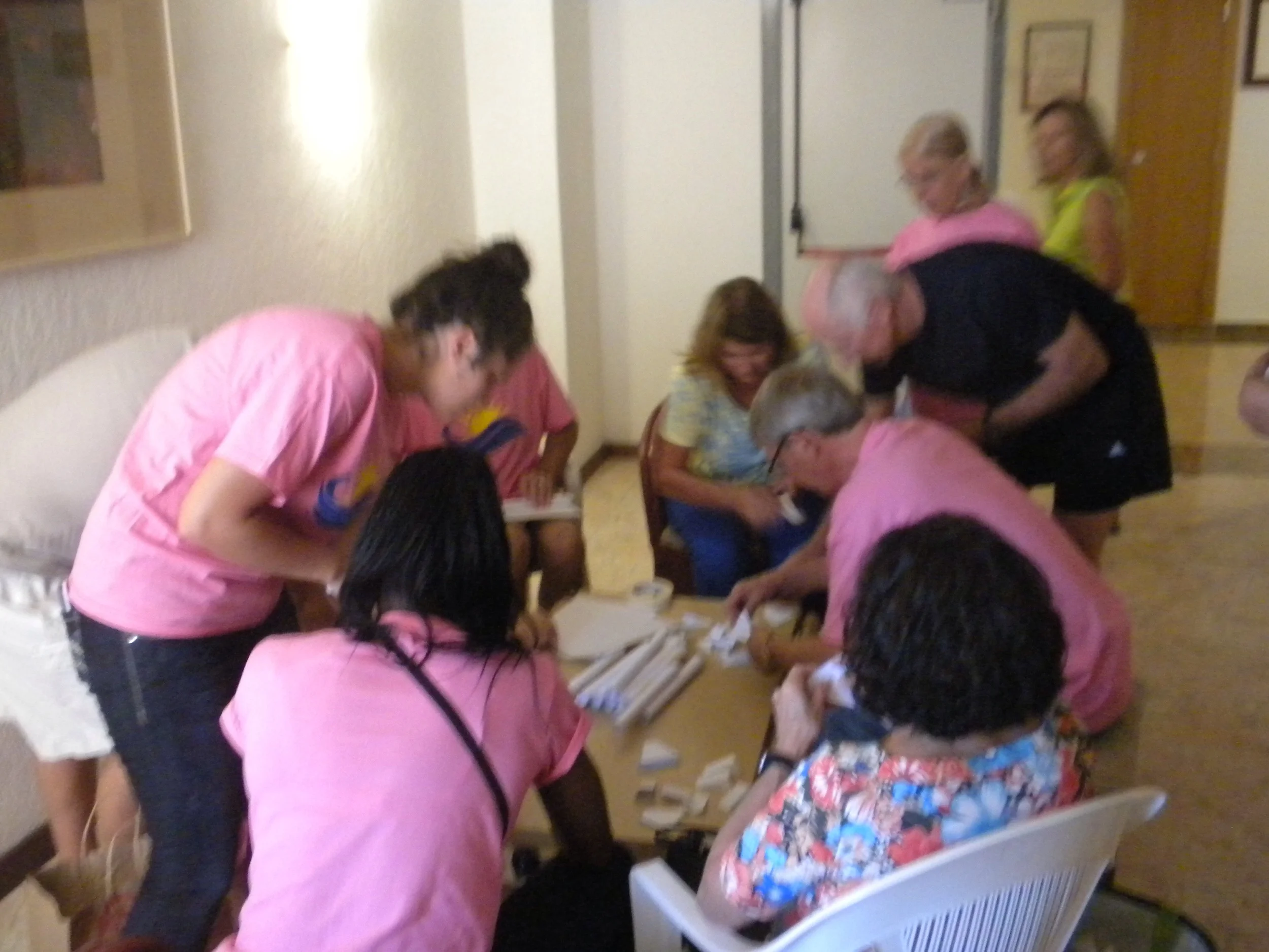 12 of us put together 120 rockets for the Wednesday festival, and ALL of them were used,