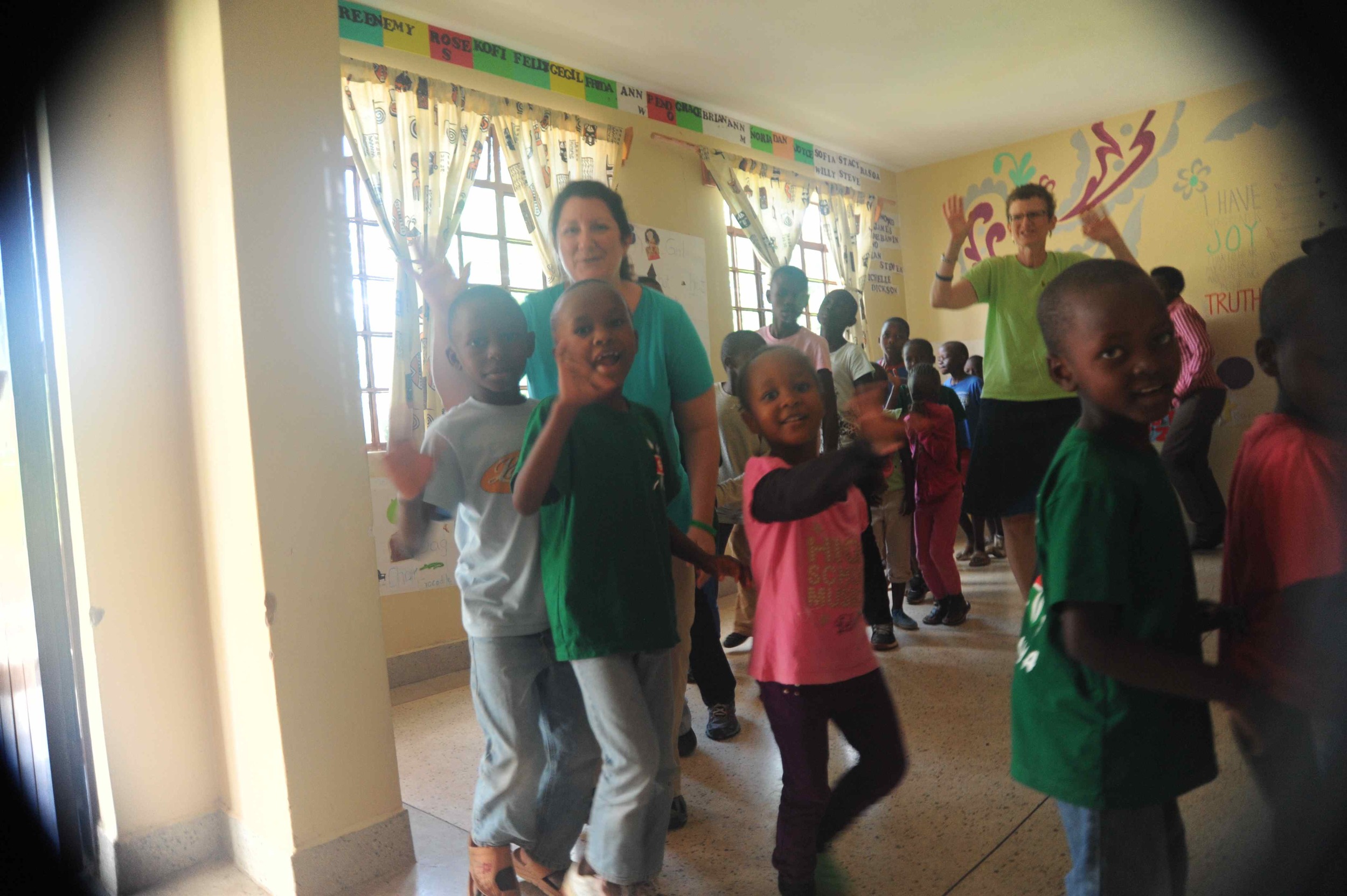 We were treated to a “show” by the students in the morning and then laughed, danced, and sang our way through the early afternoon. 