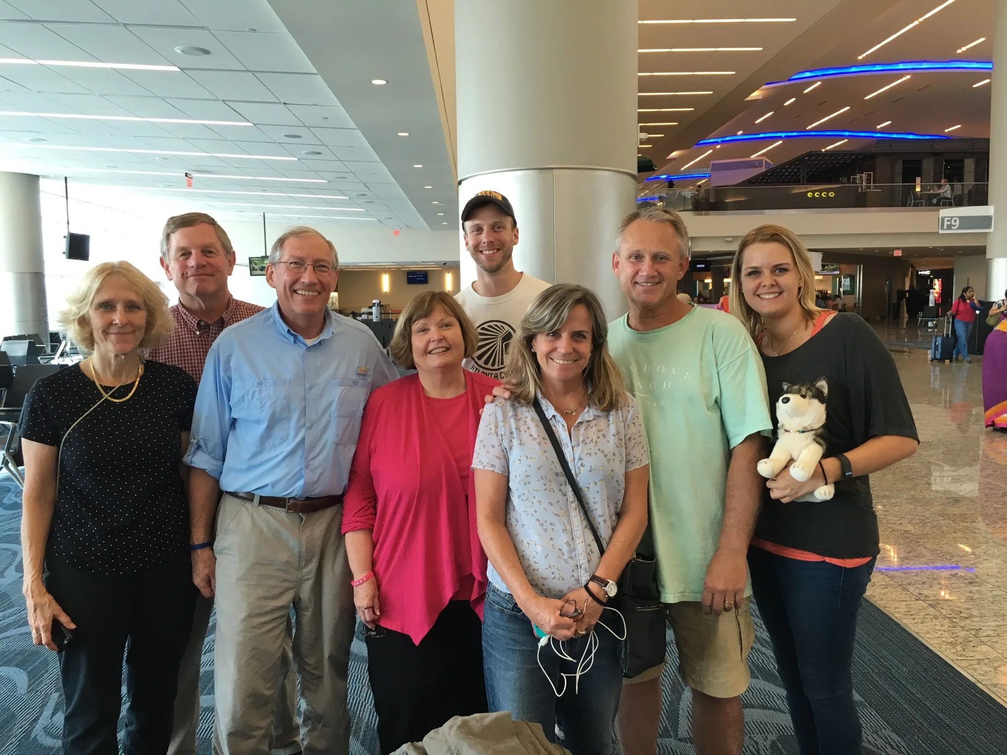 The team was bright eyed, bushy tailed, and ready to go!