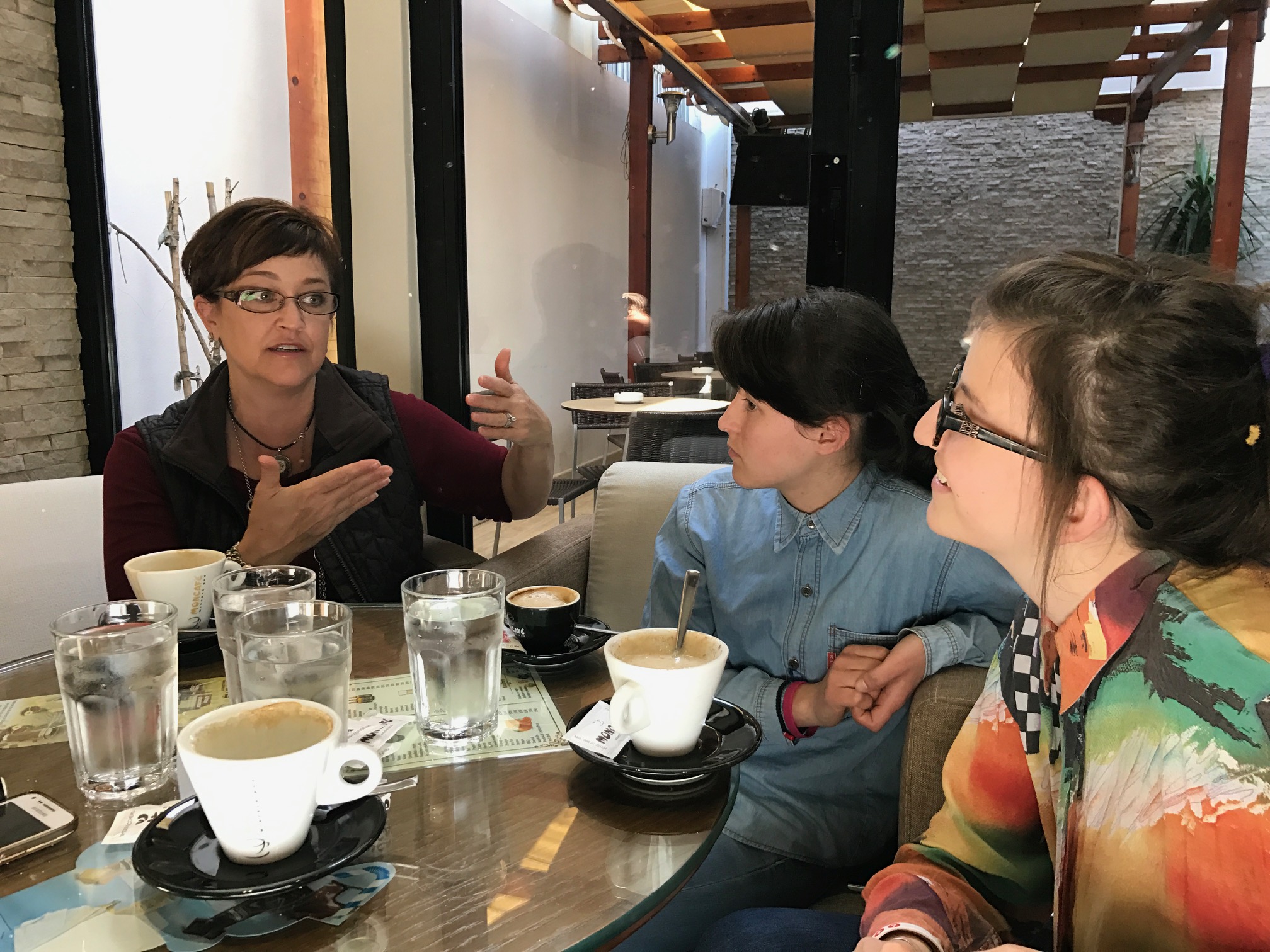More coffee... More talking